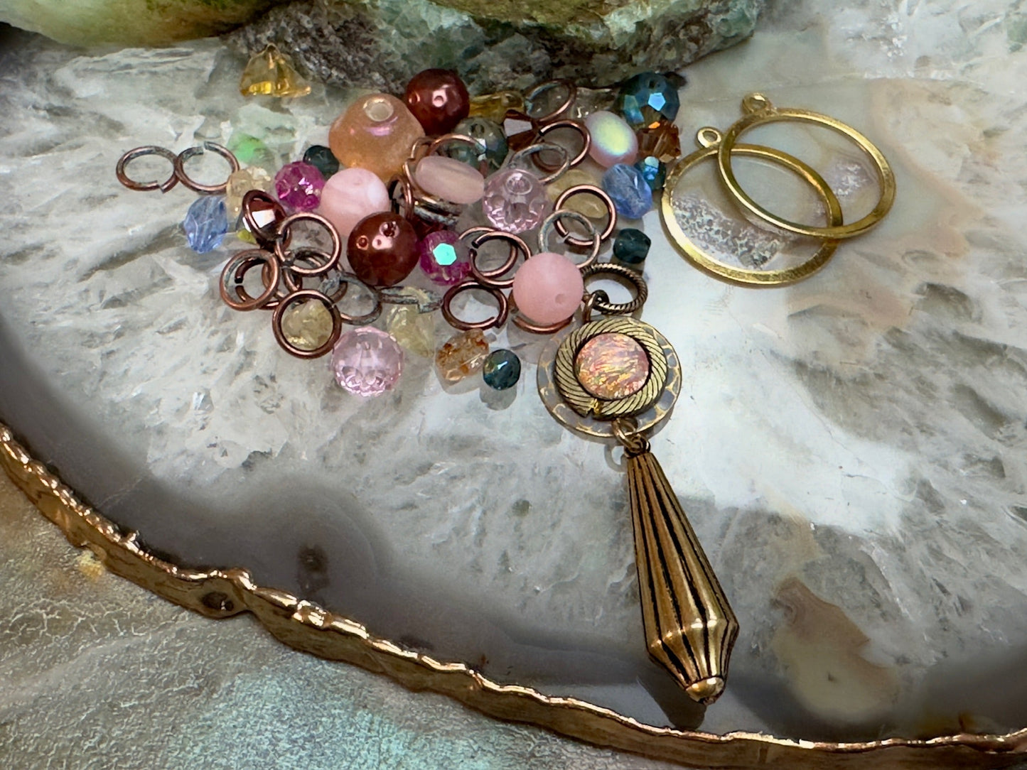 Opal Enchantress Pendant Design Mix - Vintaj Design - 1/29/25 - Vintaj Live Shop