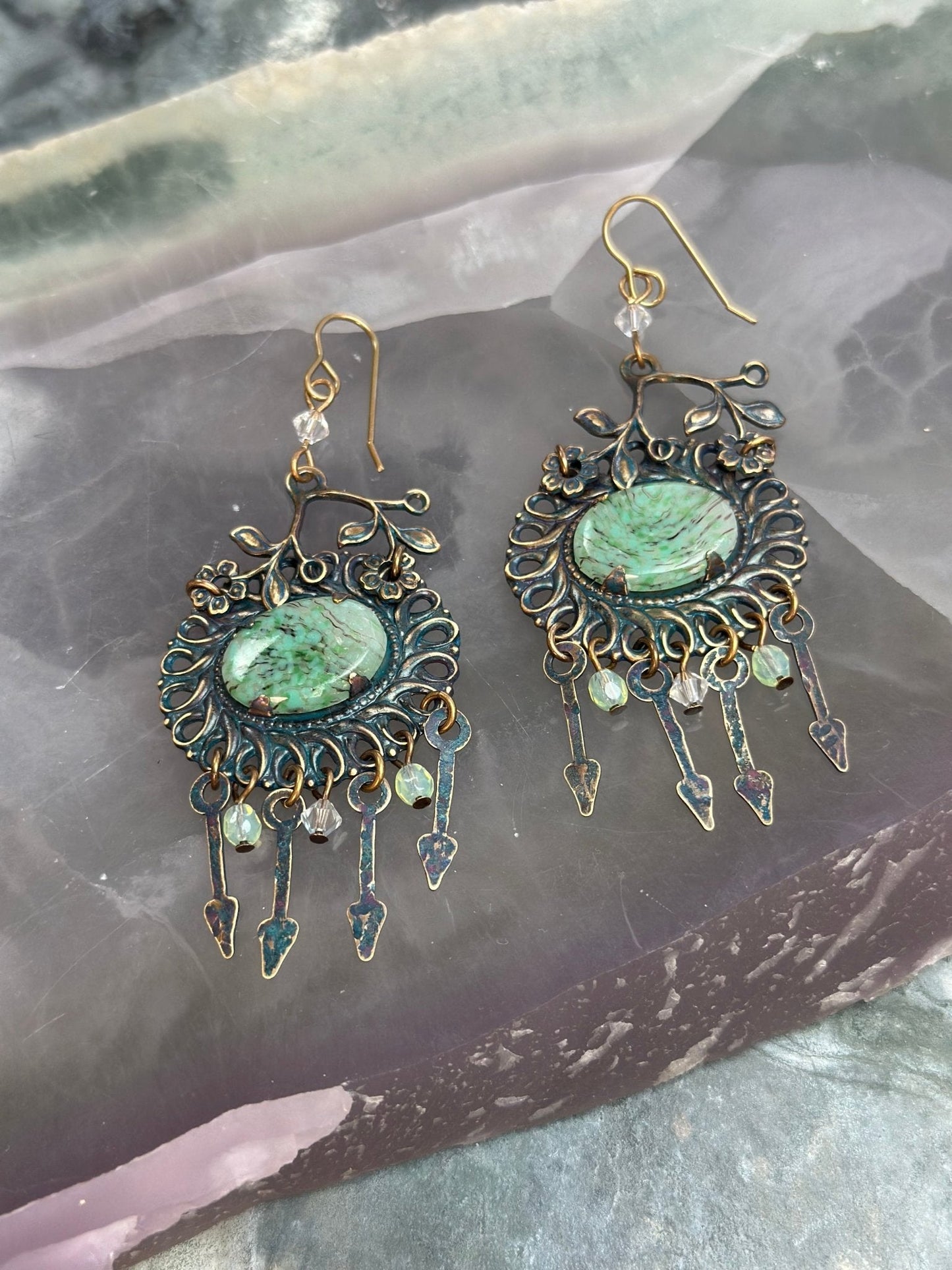 Garden Falls Earrings Kit - Vintaj Design - 3/19/25 - Vintaj Live Shop