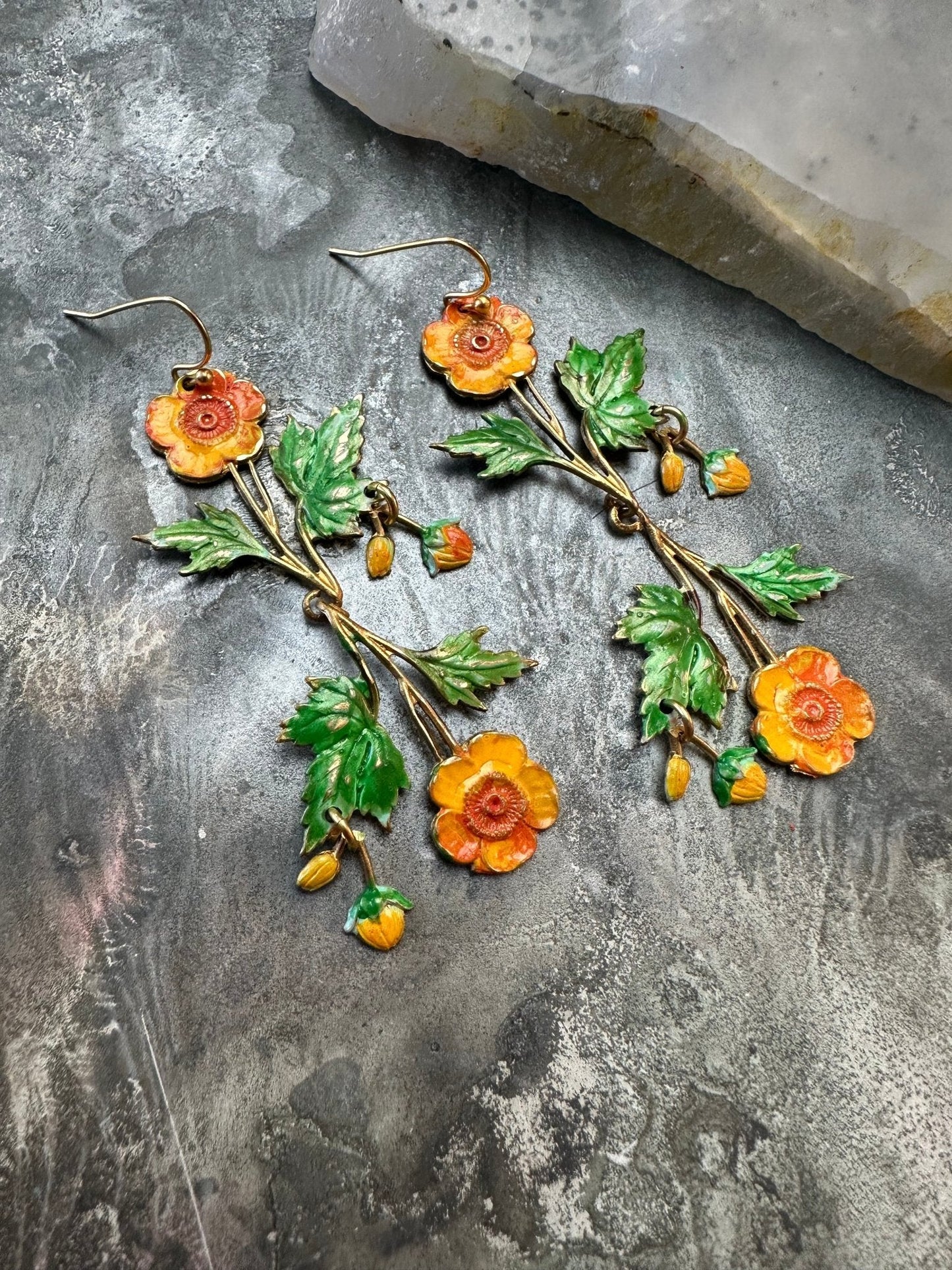 Blooming Mums Complete Earring Kit - Vintaj Design - 9/4/2024 - Vintaj Live Shop