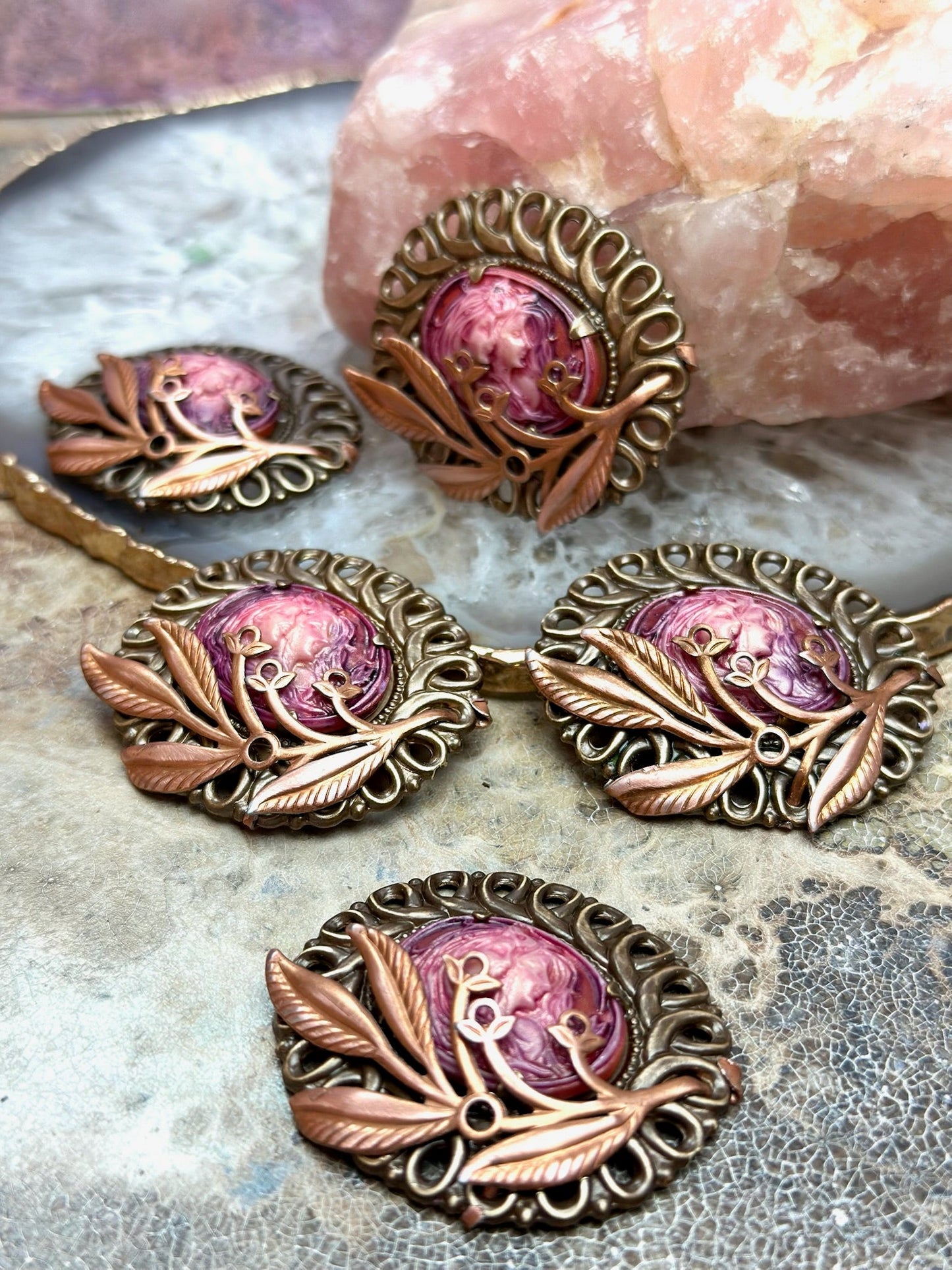 Blooming Friendship - 1 Finished Pendant - Vintaj Design - 1/22/25 - Vintaj Live Shop