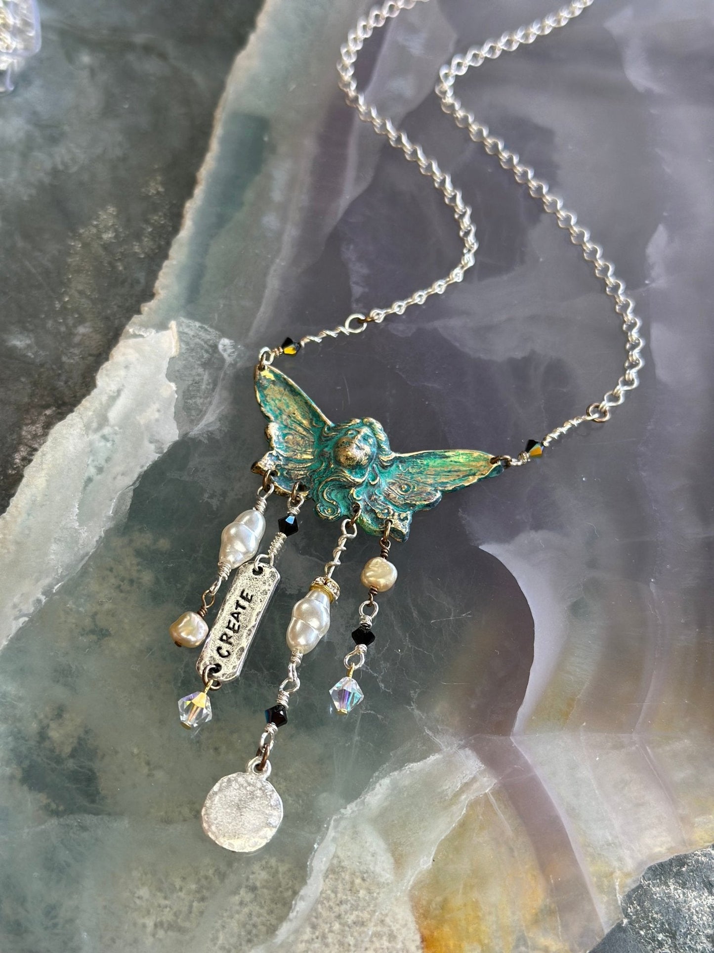 Sea Nymph Necklace Kit - Vintaj Design - 4/2/2025 - Vintaj Live Shop