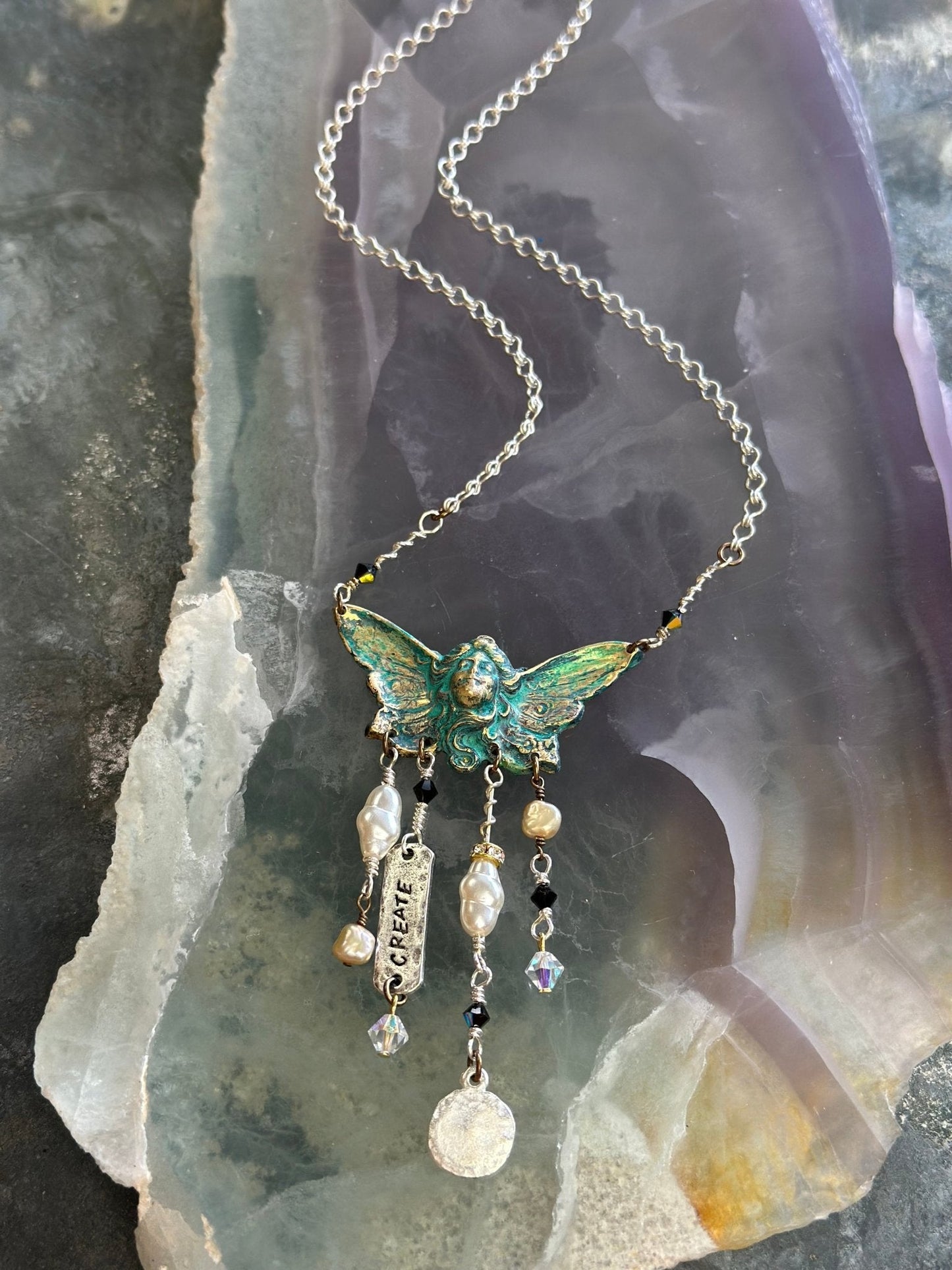 Sea Nymph Necklace Kit - Vintaj Design - 4/2/2025 - Vintaj Live Shop