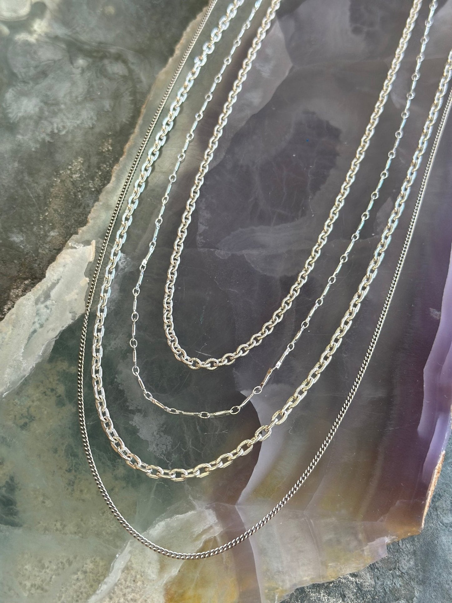 8ft Cool Metals Chain Variety Pack - Vintaj Design - 4/2/2025 - Vintaj Live Shop