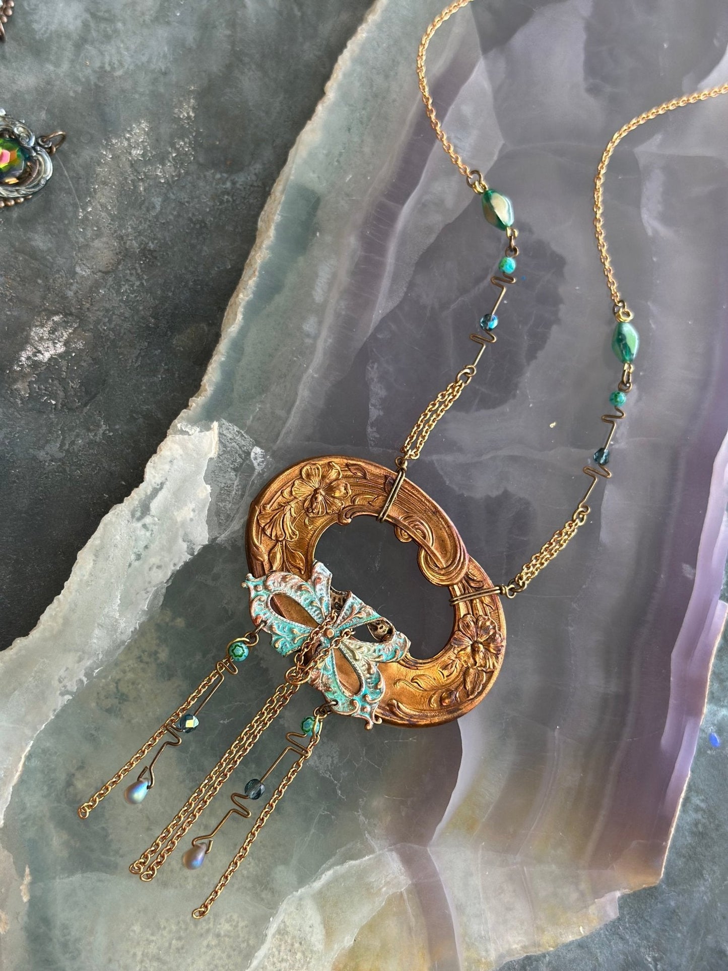 Floral Reef Necklace Kit - Vintaj Design - 4/2/2025 - Vintaj Live Shop