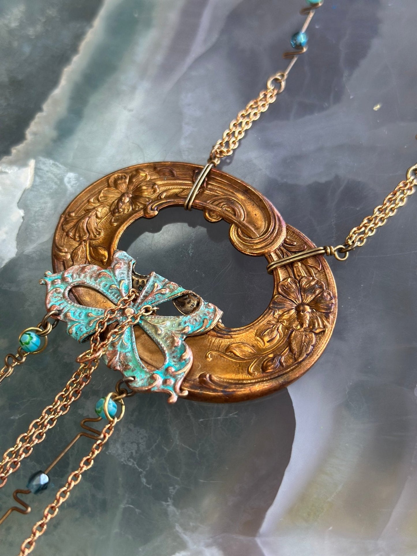 Floral Reef Necklace Kit - Vintaj Design - 4/2/2025 - Vintaj Live Shop