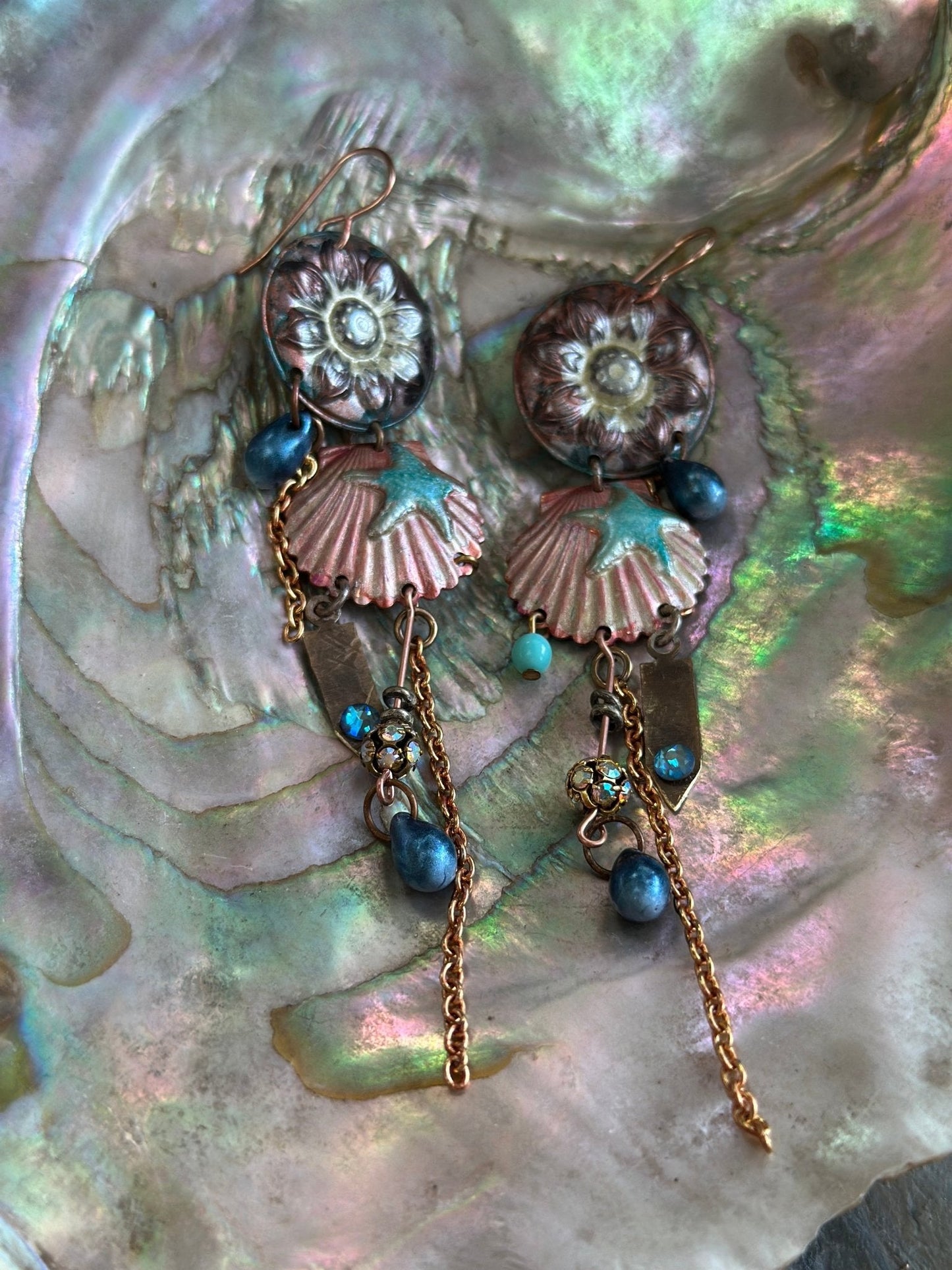 Sea Capsule Earrings Kit - Vintaj Design - 4/2/2025 - Vintaj Live Shop