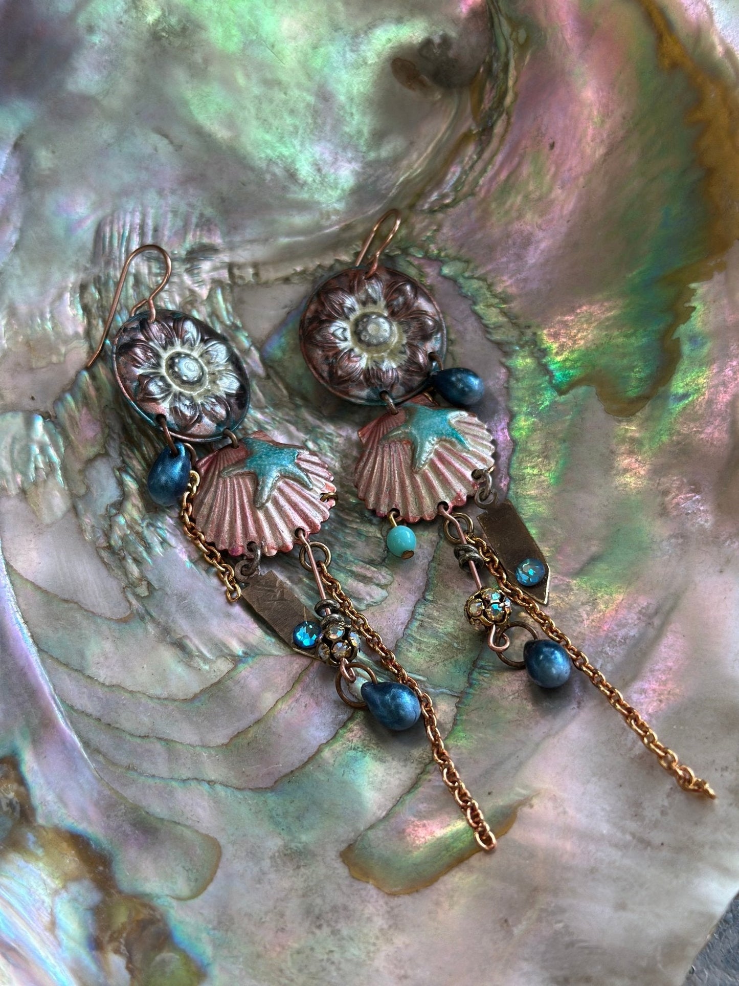 Sea Capsule Earrings Kit - Vintaj Design - 4/2/2025 - Vintaj Live Shop