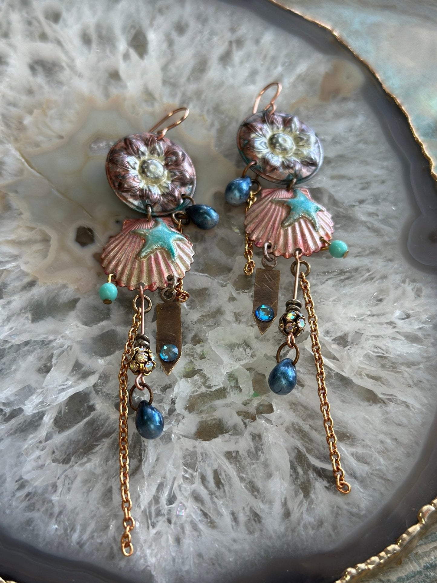 Sea Capsule Earrings Kit - Vintaj Design - 4/2/2025 - Vintaj Live Shop