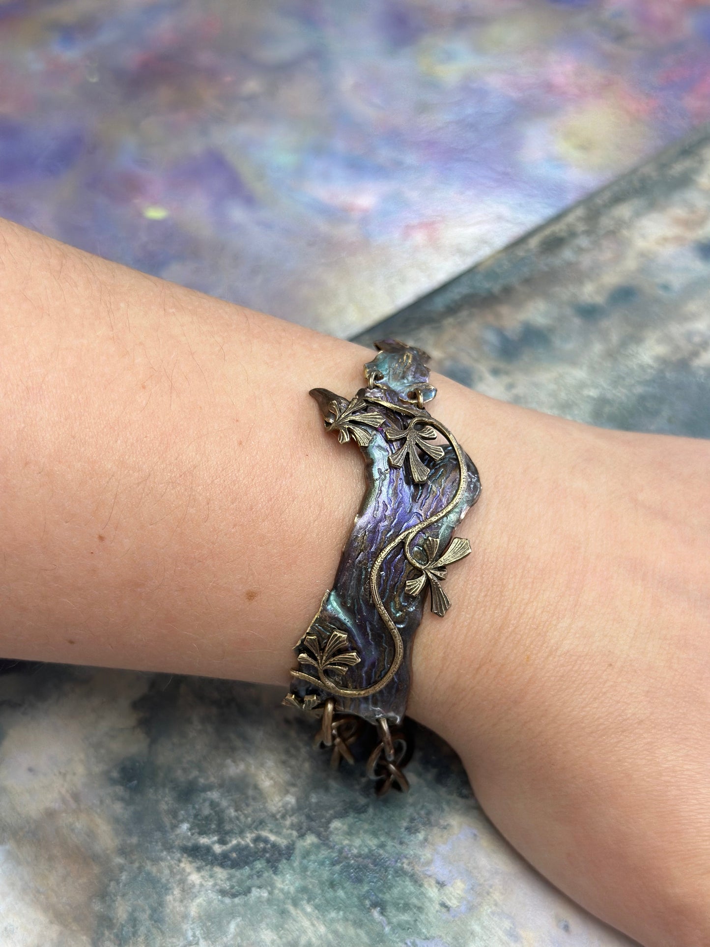 Fallen Tree Bracelet Kit - Vintaj Design - 4/9/2025