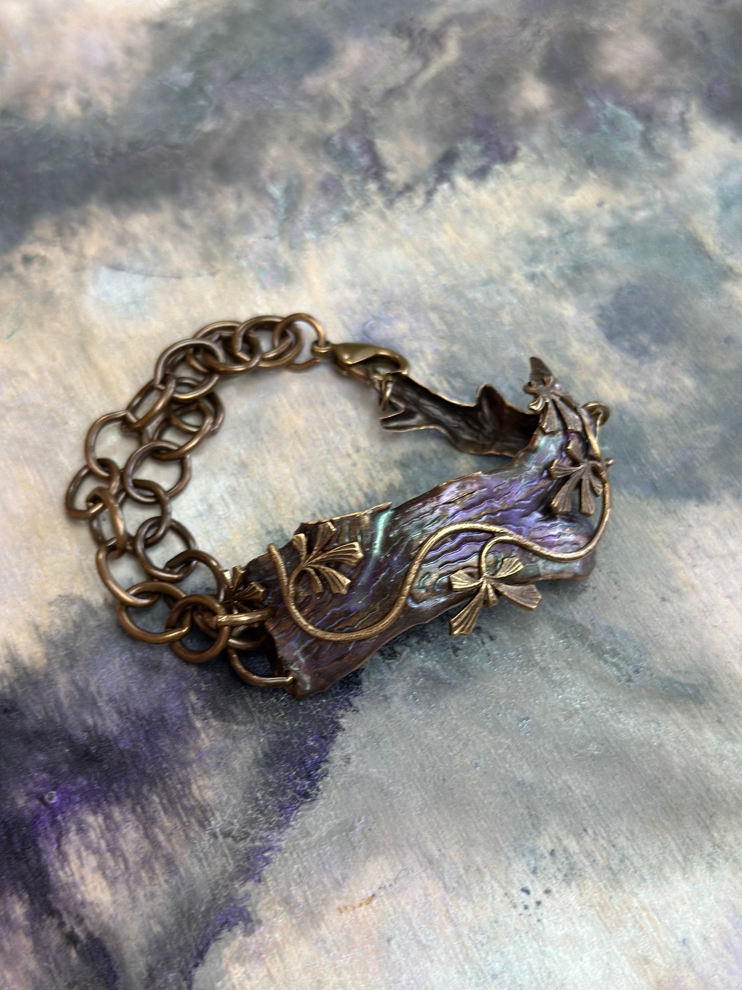 Fallen Tree Bracelet Kit - Vintaj Design - 4/9/2025