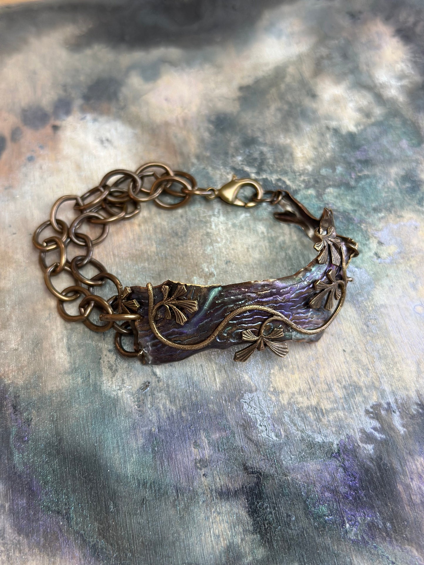 Fallen Tree Bracelet Kit - Vintaj Design - 4/9/2025