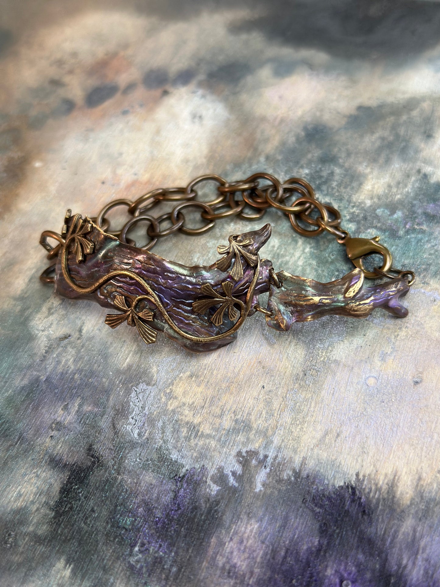 Fallen Tree Bracelet Kit - Vintaj Design - 4/9/2025