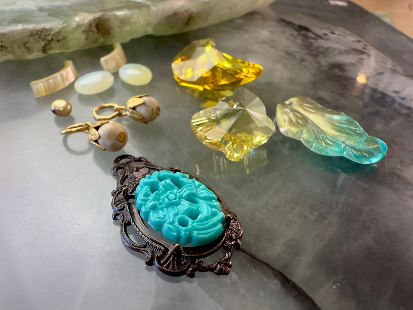 Citrine Wings Pendant Kit - Vintaj Design - 4/26/24 - Vintaj Live Shop