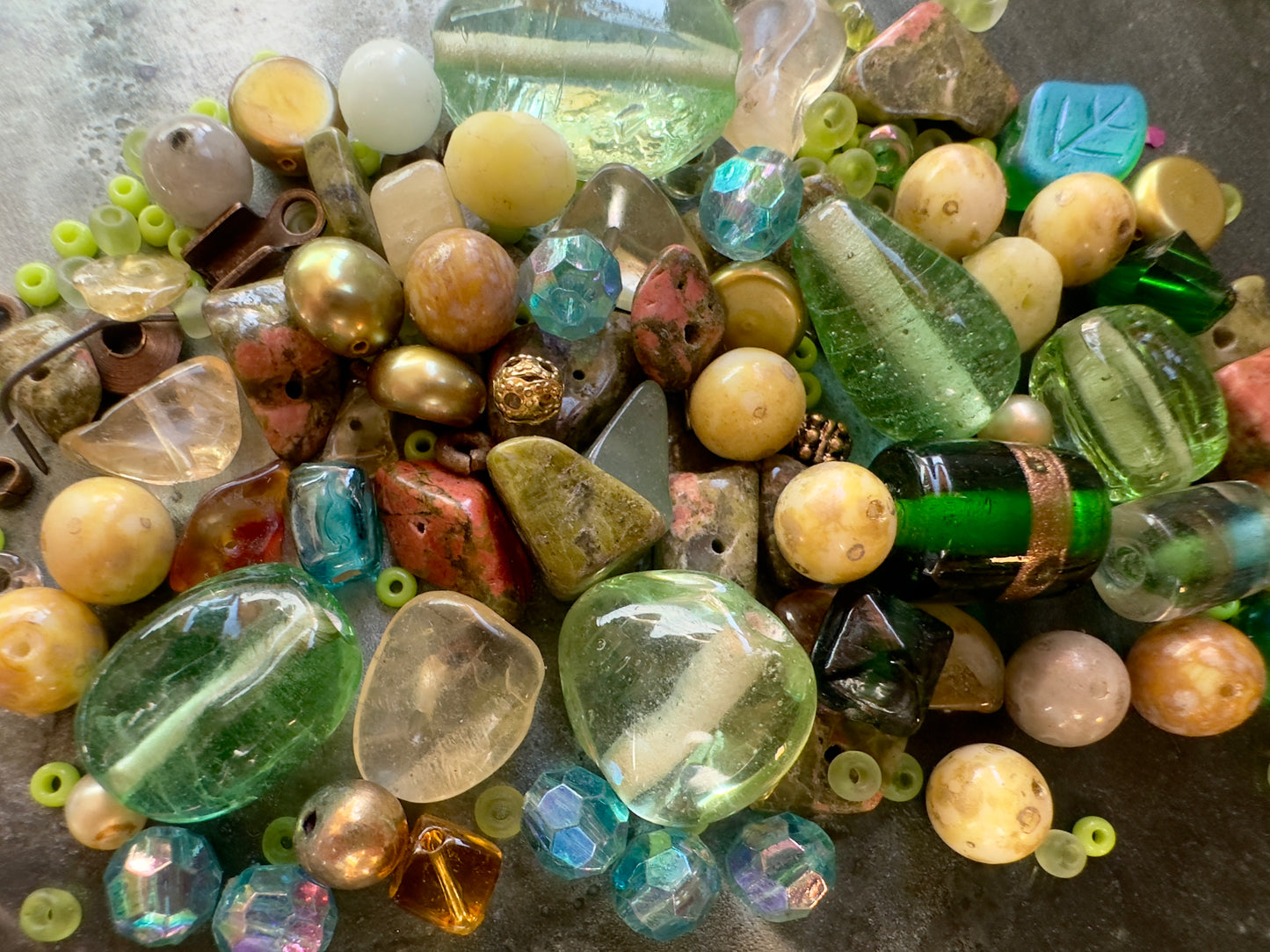 Persephone’s Garden - Vintage Bead Mix - Idaho Vintaj Design - 10/22/2025