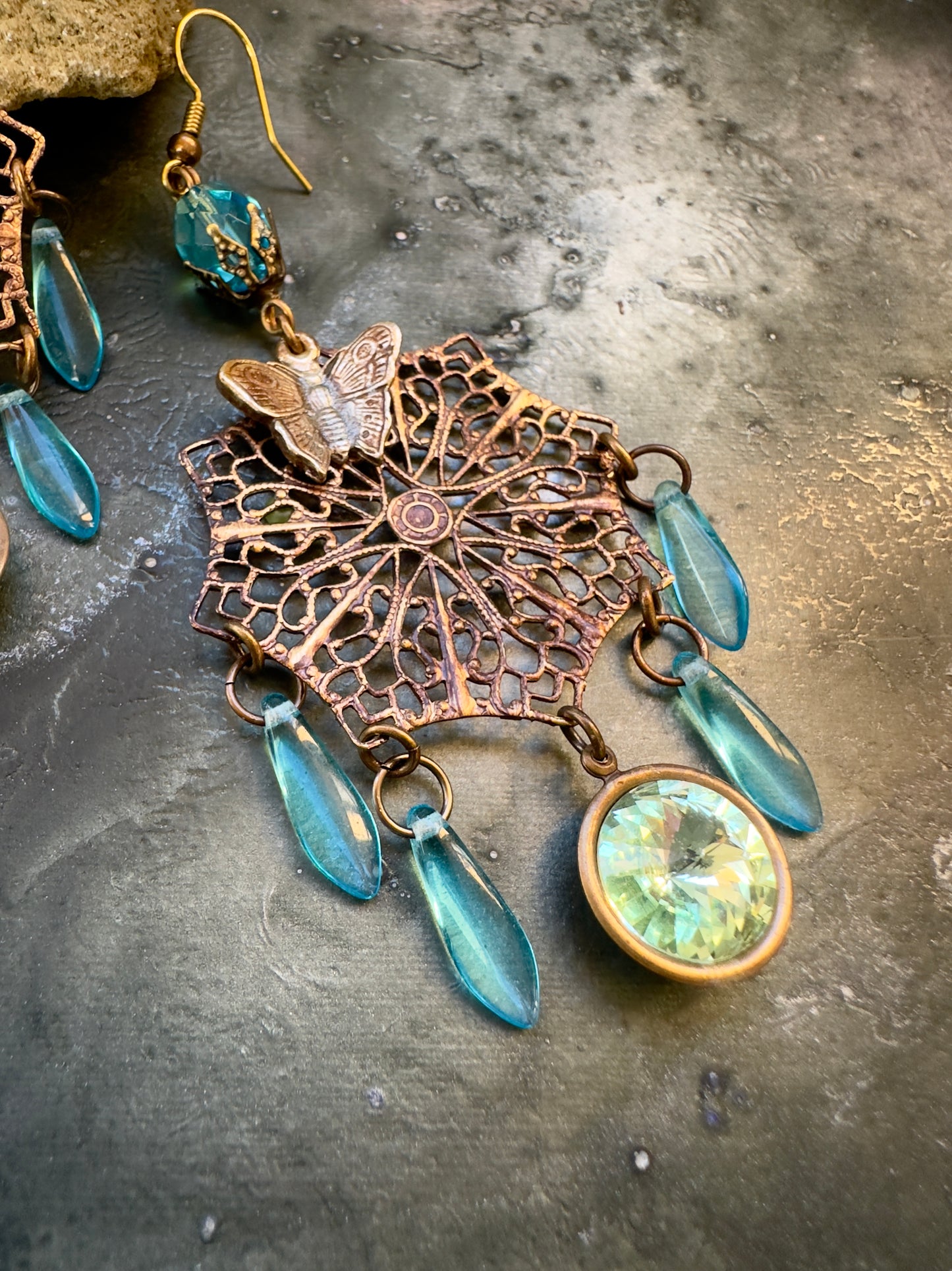 Wandering Goddess - Vintage Earrings Kit - Vintaj Idaho Design - 9/22/2025