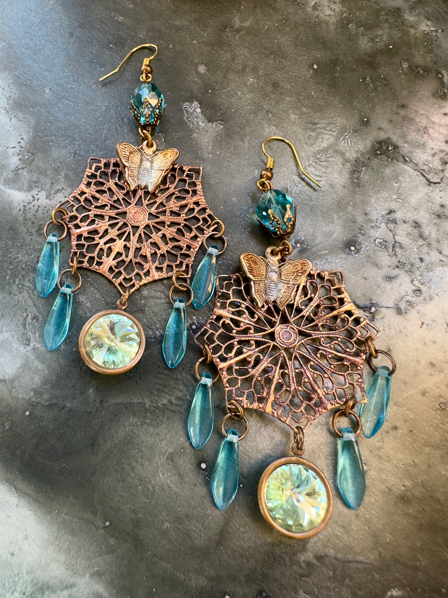 Wandering Goddess - Vintage Earrings Kit - Vintaj Idaho Design - 9/22/2025