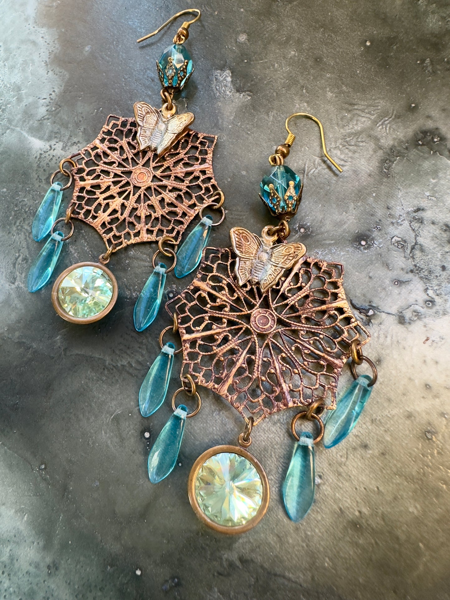 Wandering Goddess - Vintage Earrings Kit - Vintaj Idaho Design - 9/22/2025