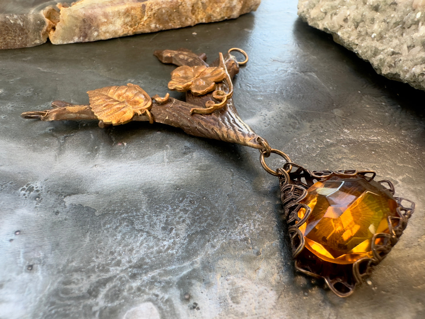 Enchanted Ember - Vintage Pendant Kit - Vintaj Idaho Design - 10/22/2025