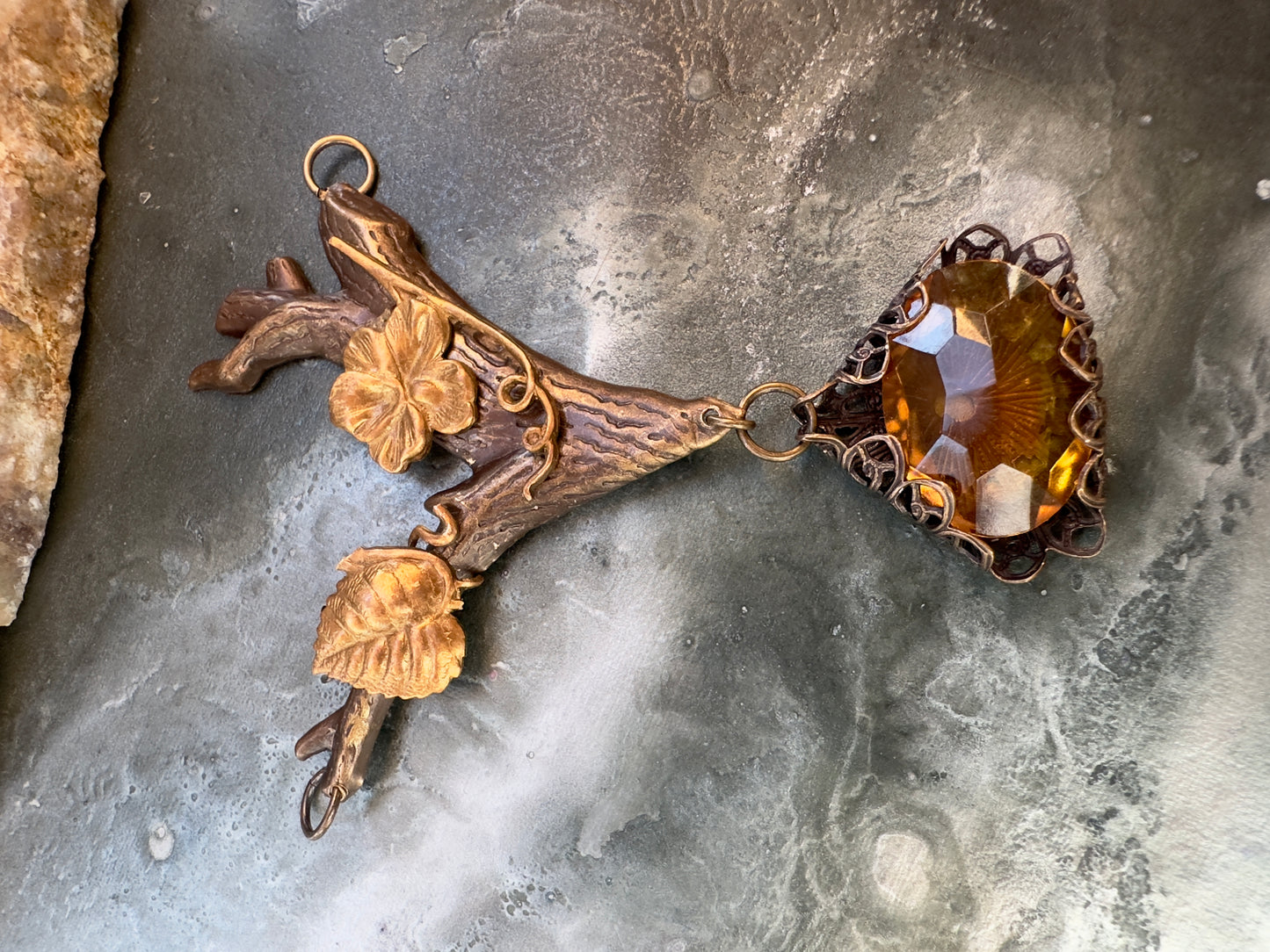Enchanted Ember - Vintage Pendant Kit - Vintaj Idaho Design - 10/22/2025