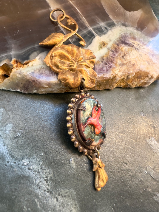 Fire Song - Vintage Pendant Kit - Vintaj Idaho Design - 10/22/2025