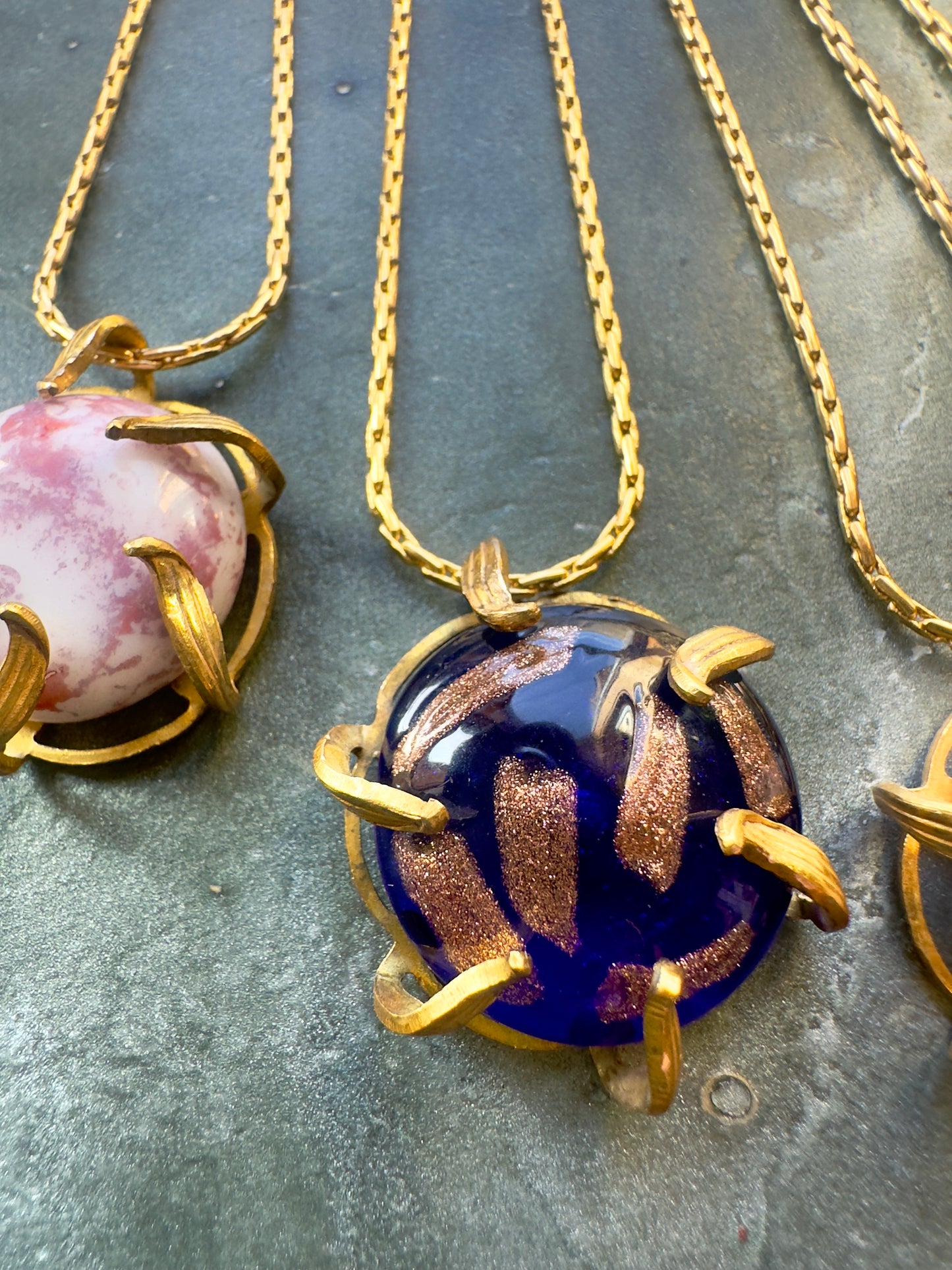 Venetian Sun - 5 Vintage Necklaces Kit - Vintaj Idaho Design - 10/24/2025