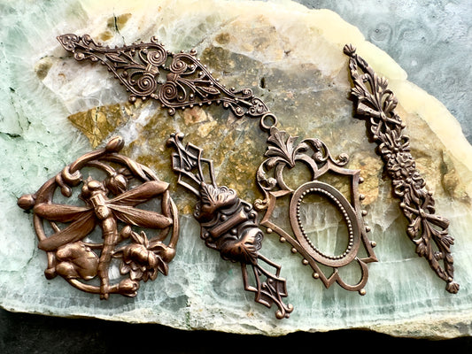 Dragonfly’s Lair - Filigree 5 Pc Vintage Vault Collection - Vintaj Idaho - 01/09/2026