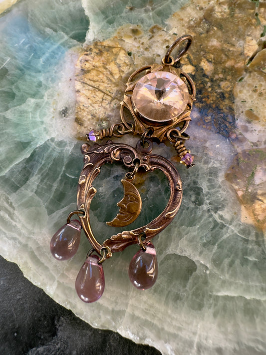 Moonlit Romance - Vintage Pendant Kit - Vintaj Idaho Design - 10/29/2025