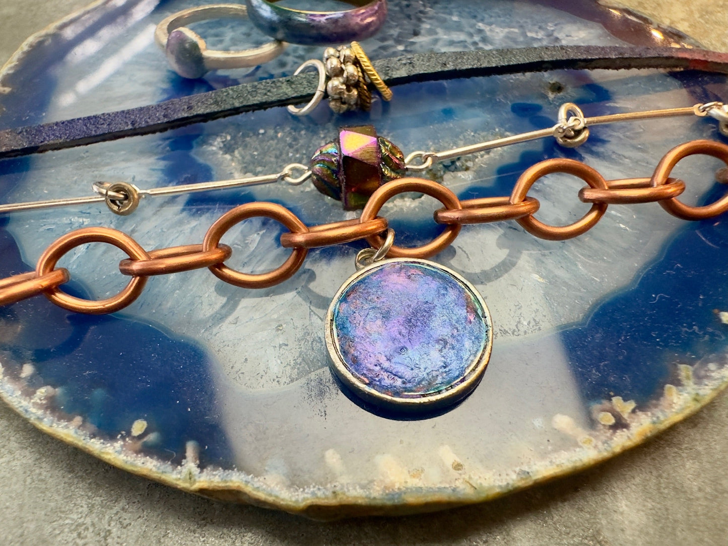 Orions Belt Bracelet & Ring Stack Kit - Vintaj Design - 1/15/25
