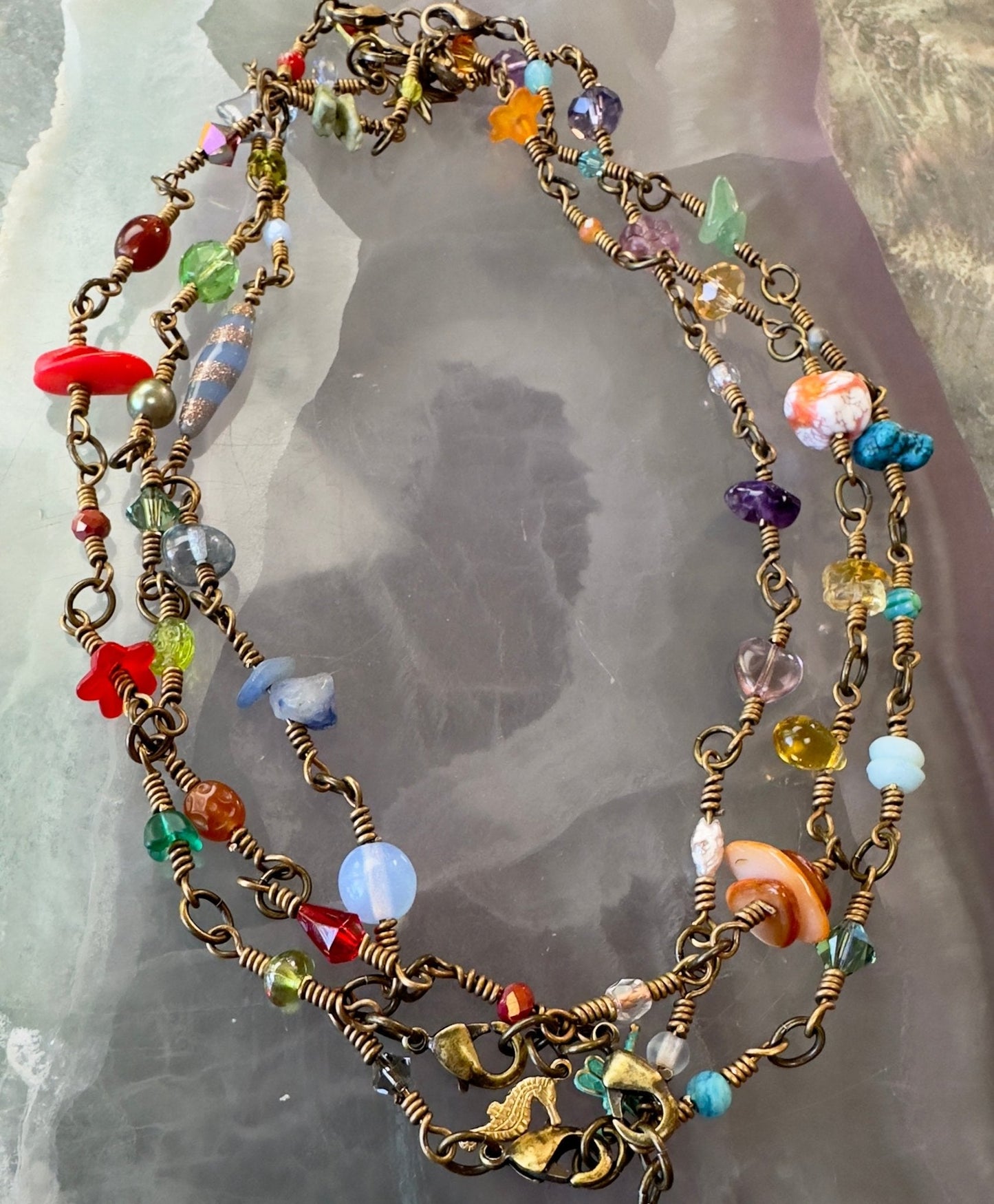 Wandering Wishes 7 Bracelets Kit & Extender - Vintaj Design - 6/5/24 - Vintaj Live Shop