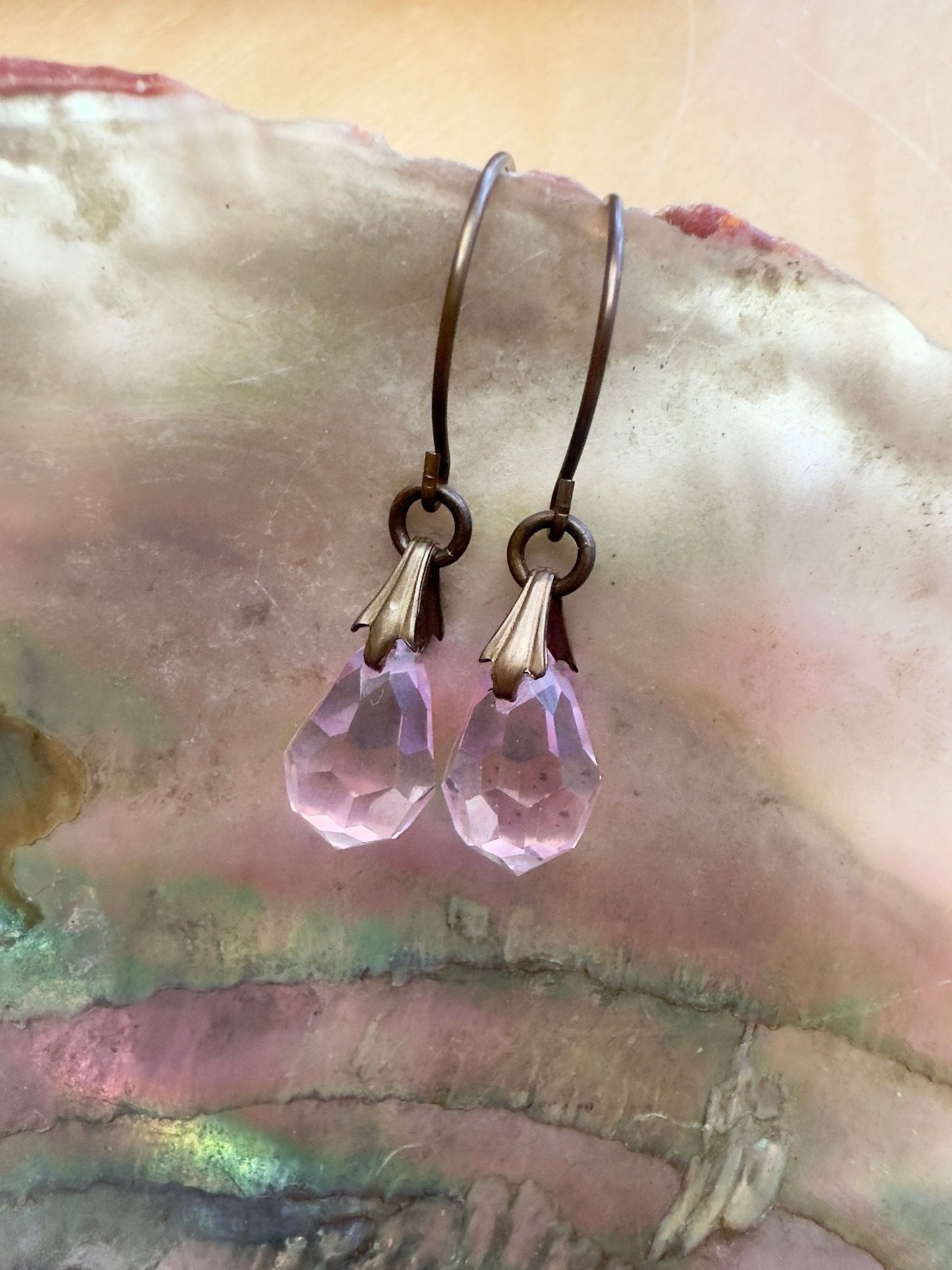 2 Pair Pink Bohemia Earrings - 1 - 22 - 2025 - Vintaj Live Shop