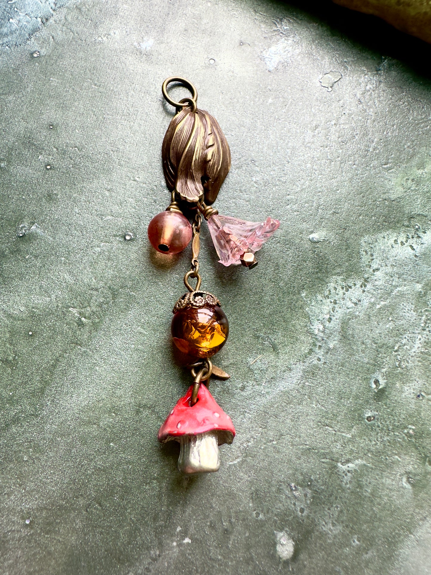 Wildflower Sigil - Vintage Drop Pendant Kit - Vintaj Idaho Design - 11/5/2025