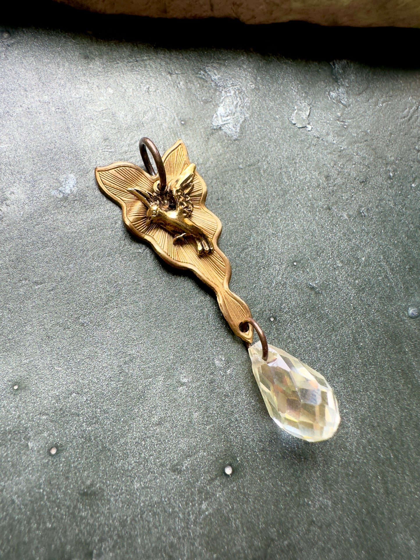 Sparrow’s Secret - Vintage Drop Pendant Kit - Vintaj Idaho Design - 11/5/2025