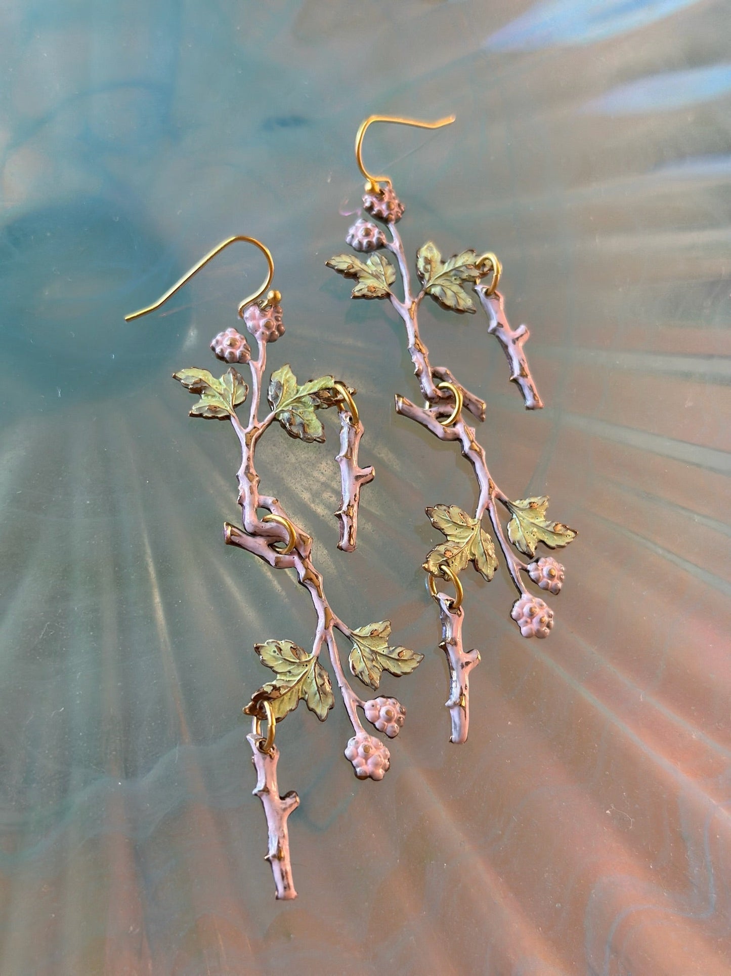 FAB 5 - Branches In Pink Complete Earring Kit - Vintaj Design - 8/14/24 - Vintaj Live Shop