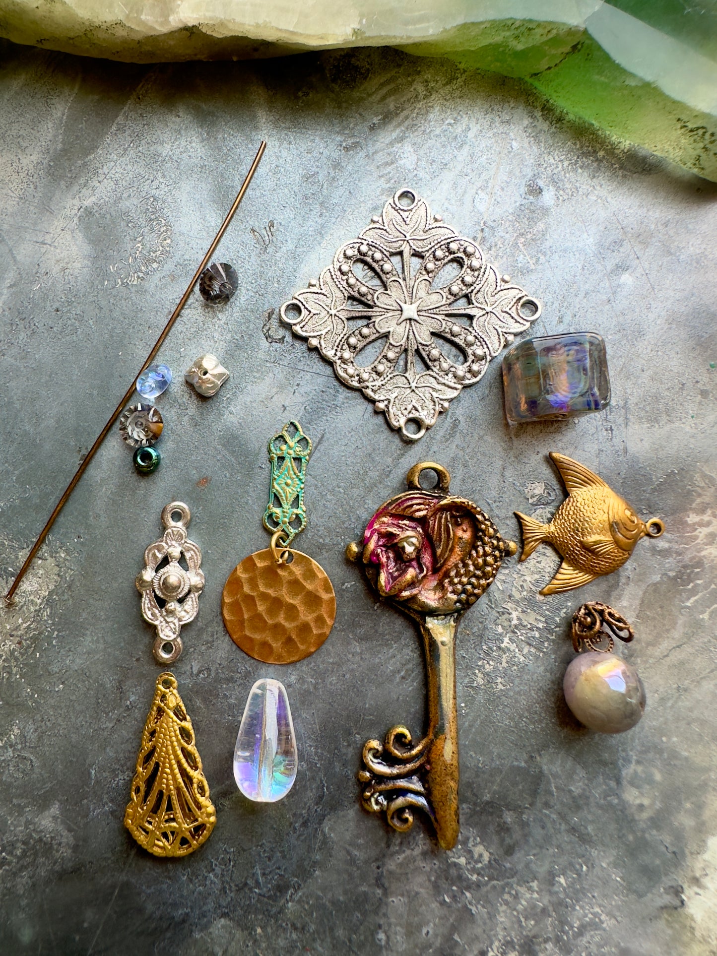 Siren’s Stash - JAFF Pendants Kit - Vintaj Idaho Design - 9/11/2025
