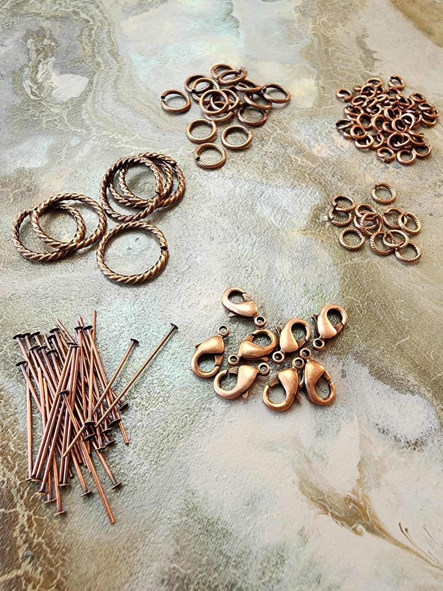 Antique Copper Findings Assortment Pack - Vintaj Design - 8/7/24 - Vintaj Live Shop ID