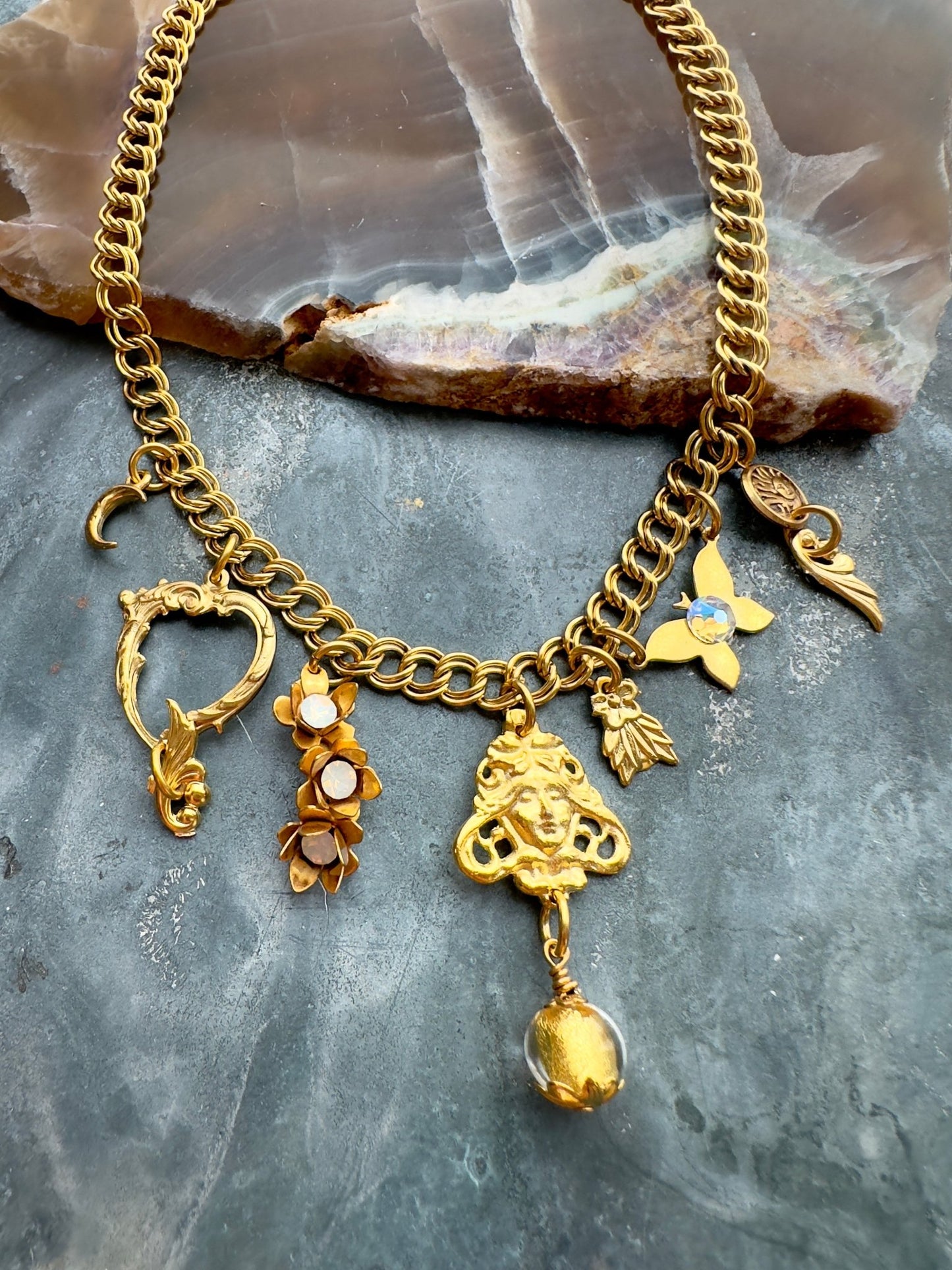 Aurora Goddess Necklace Kit - Vintaj Idaho Design - 10/15/2025 - Vintaj Live Shop ID