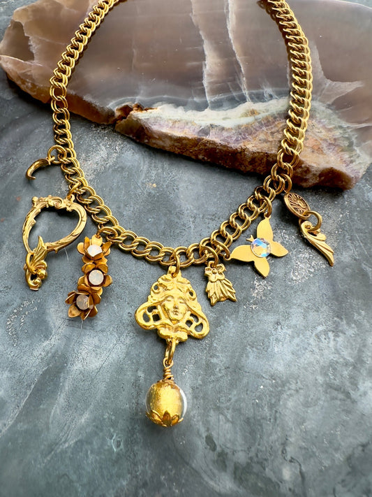 Aurora Goddess Necklace Kit - Vintaj Idaho Design - 10/15/2025 - Vintaj Live Shop ID