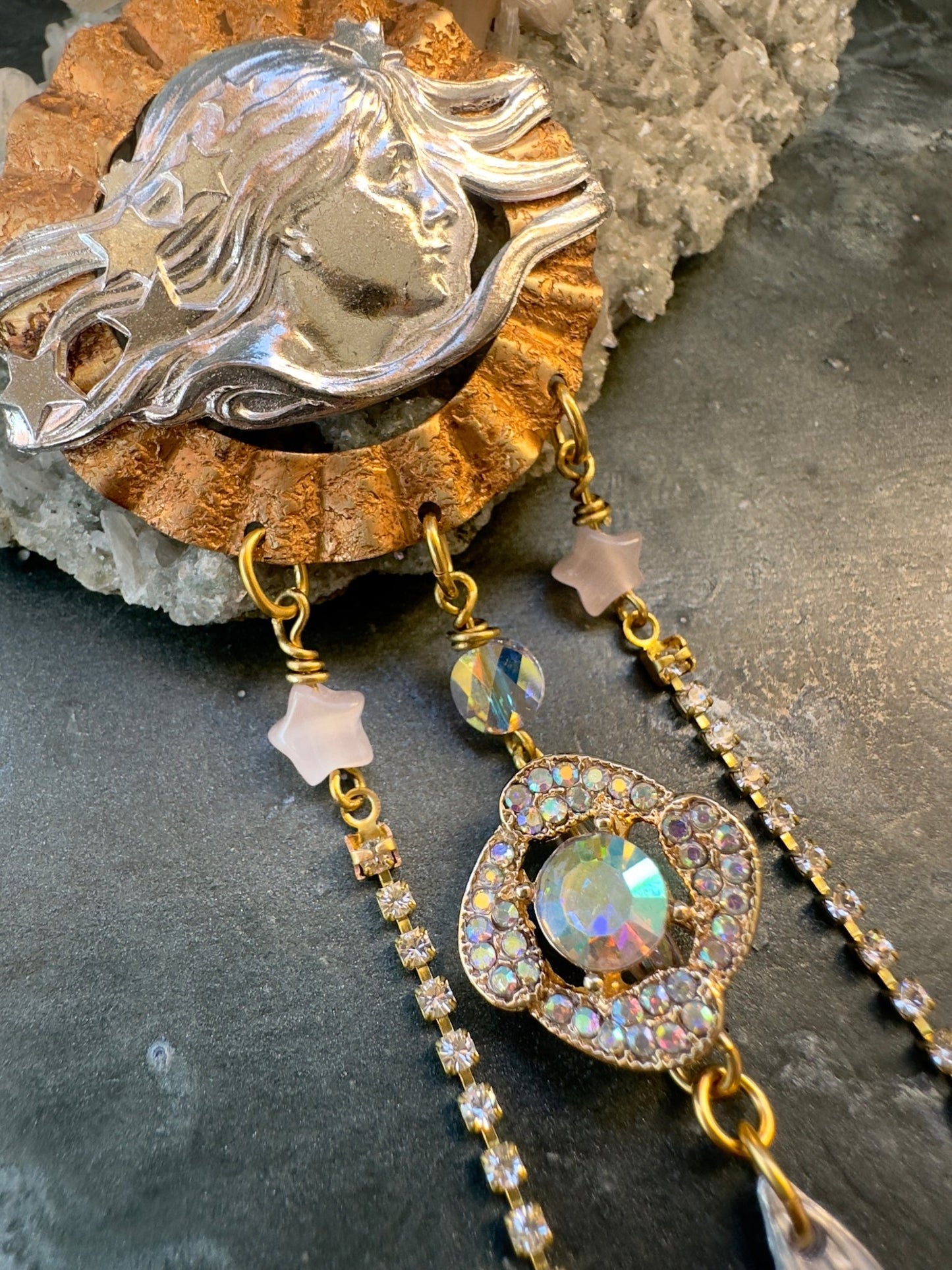 Aurora Goddess - Vintage Pendant Kit - Vintaj Idaho Design - 10/22/2025 - Vintaj Live Shop ID