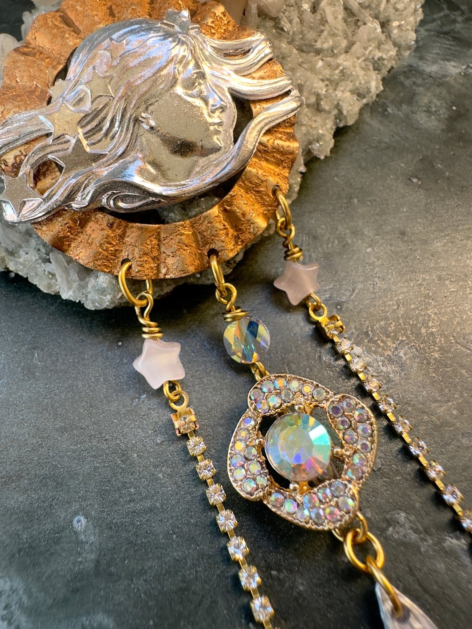 Aurora Goddess - Vintage Pendant Kit - Vintaj Idaho Design - 10/22/2025 - Vintaj Live Shop ID