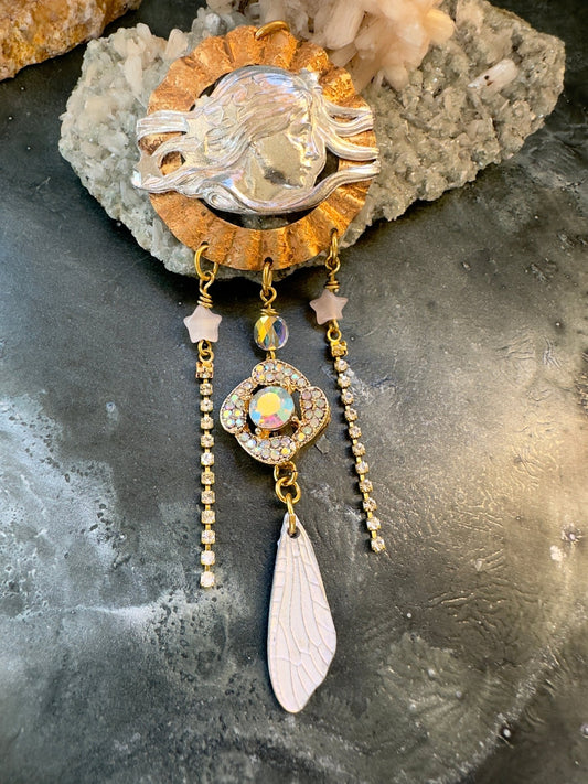 Aurora Goddess - Vintage Pendant Kit - Vintaj Idaho Design - 10/22/2025 - Vintaj Live Shop ID