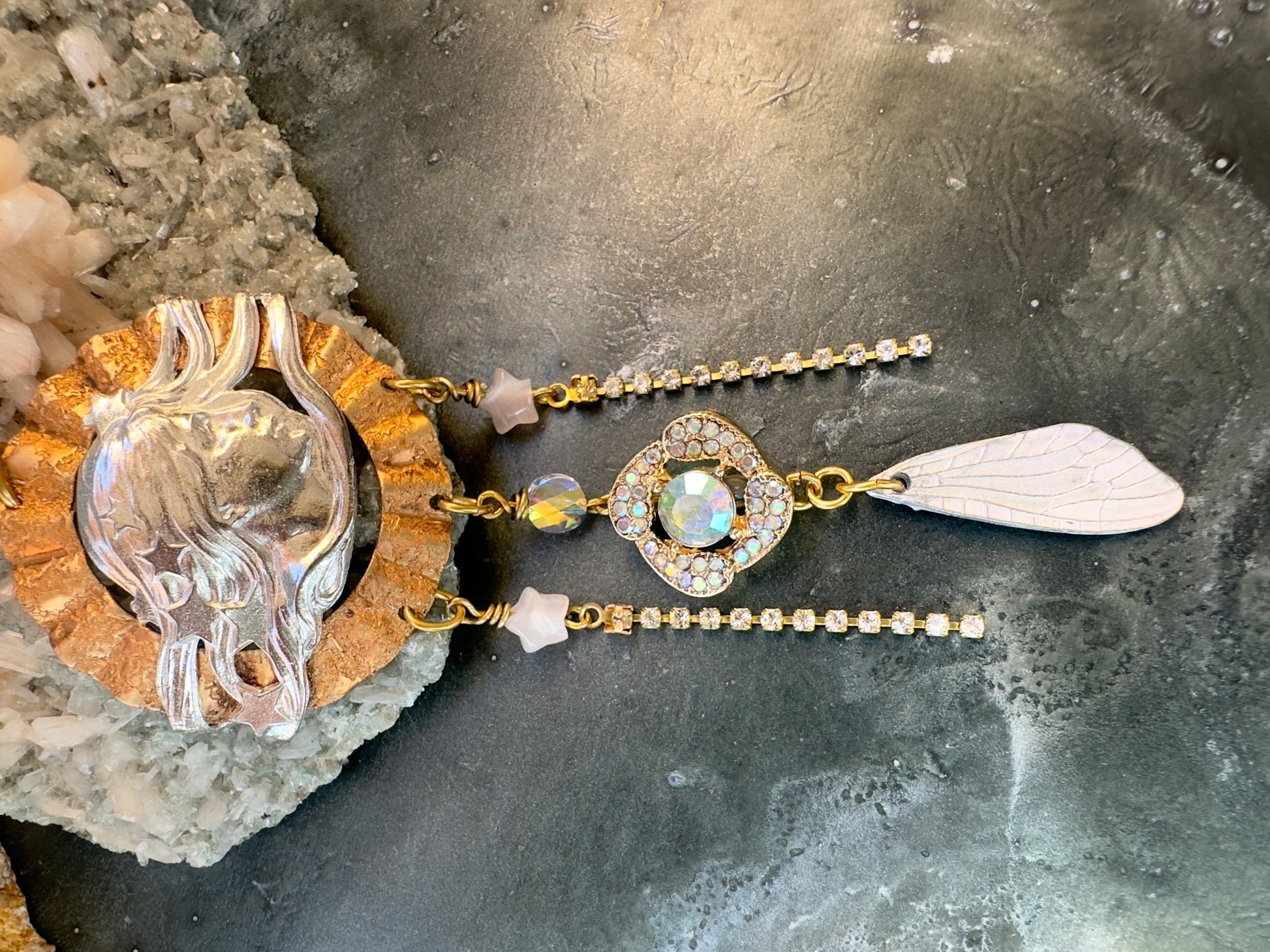 Aurora Goddess - Vintage Pendant Kit - Vintaj Idaho Design - 10/22/2025 - Vintaj Live Shop ID