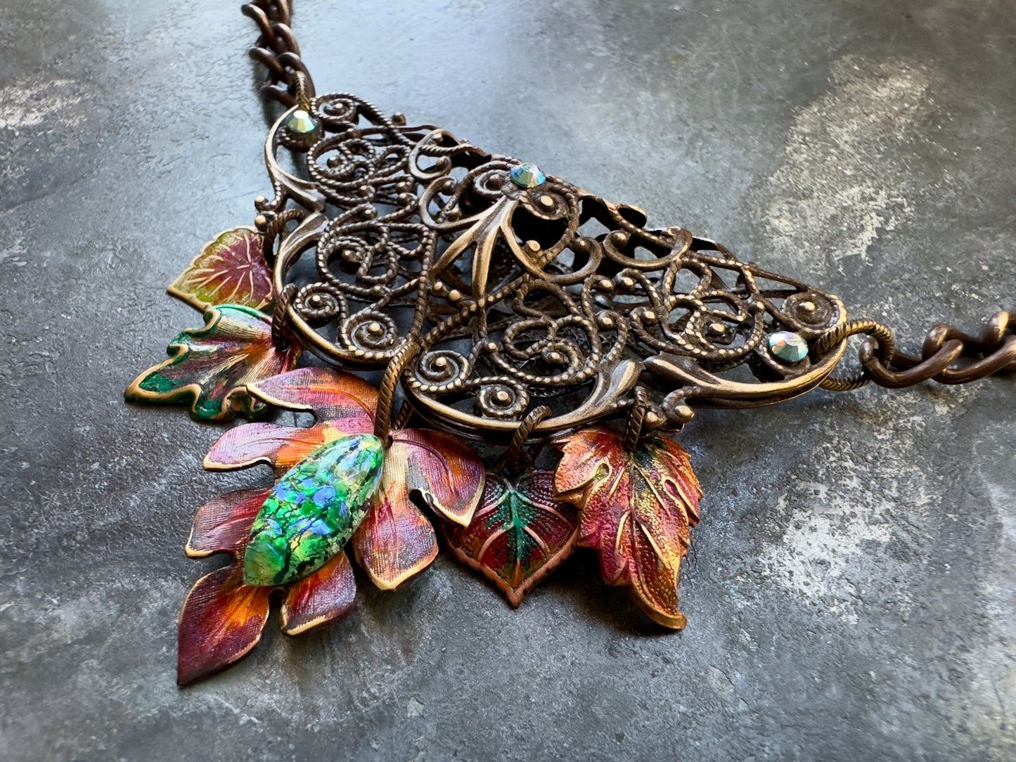 Autumn’s Lace - Necklace & Bracelet Kit - Vintaj Idaho Design - 9/24/2025 - Vintaj Live Shop ID