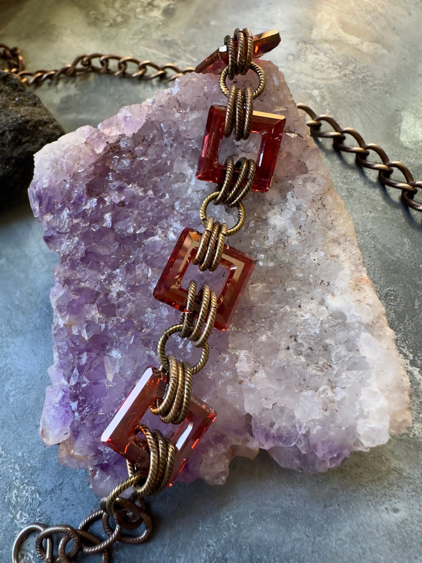Autumn’s Lace - Necklace & Bracelet Kit - Vintaj Idaho Design - 9/24/2025 - Vintaj Live Shop ID