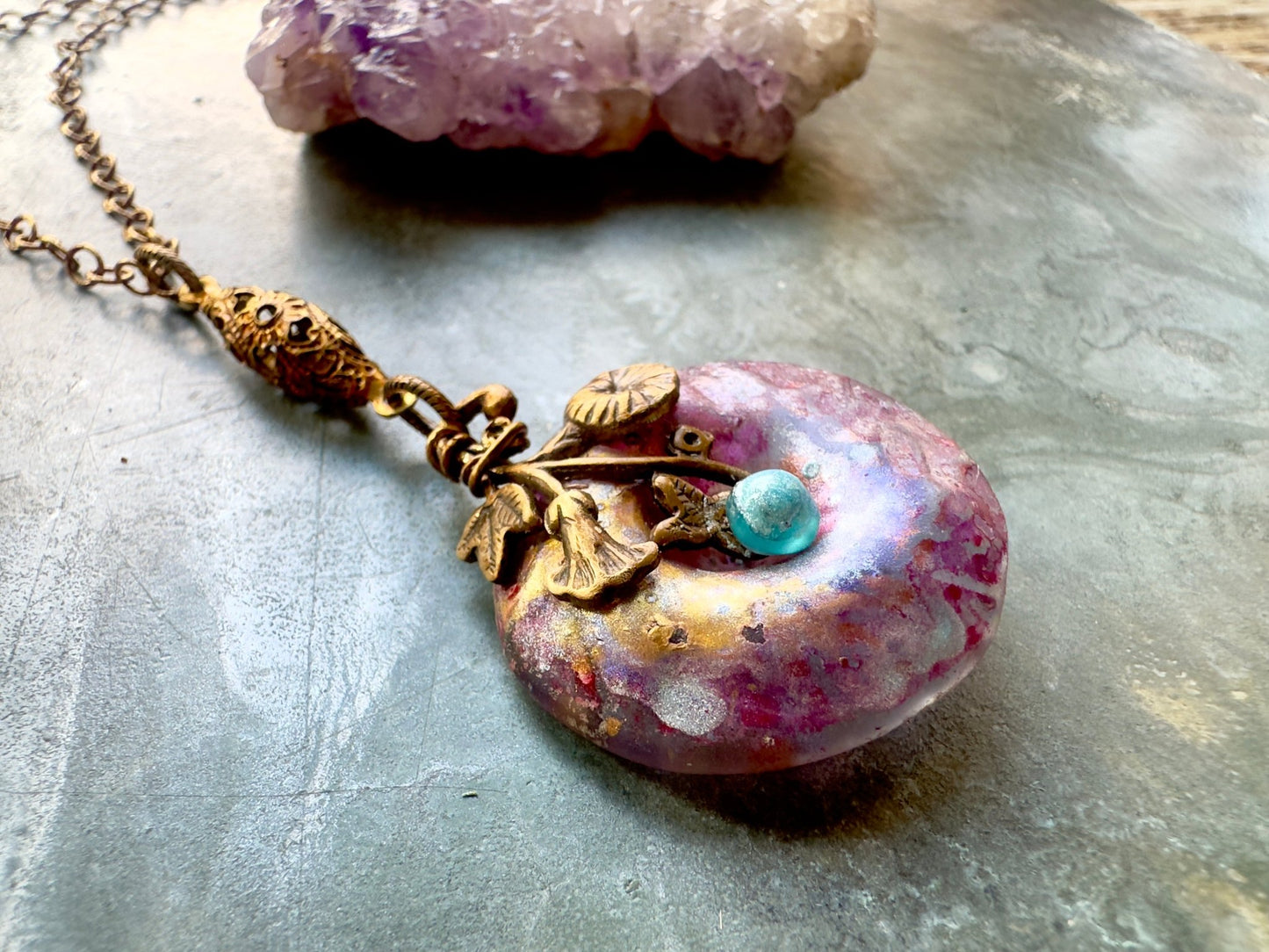 Blooming Horizon - Necklace Kit - Vintaj Idaho Design - 9/3/2025 - Vintaj Live Shop ID