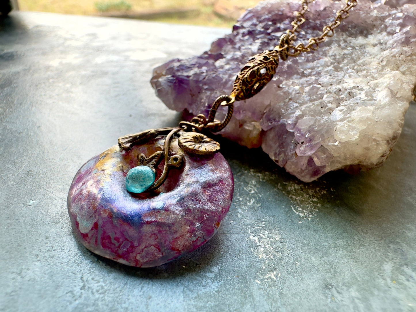 Blooming Horizon - Necklace Kit - Vintaj Idaho Design - 9/3/2025 - Vintaj Live Shop ID