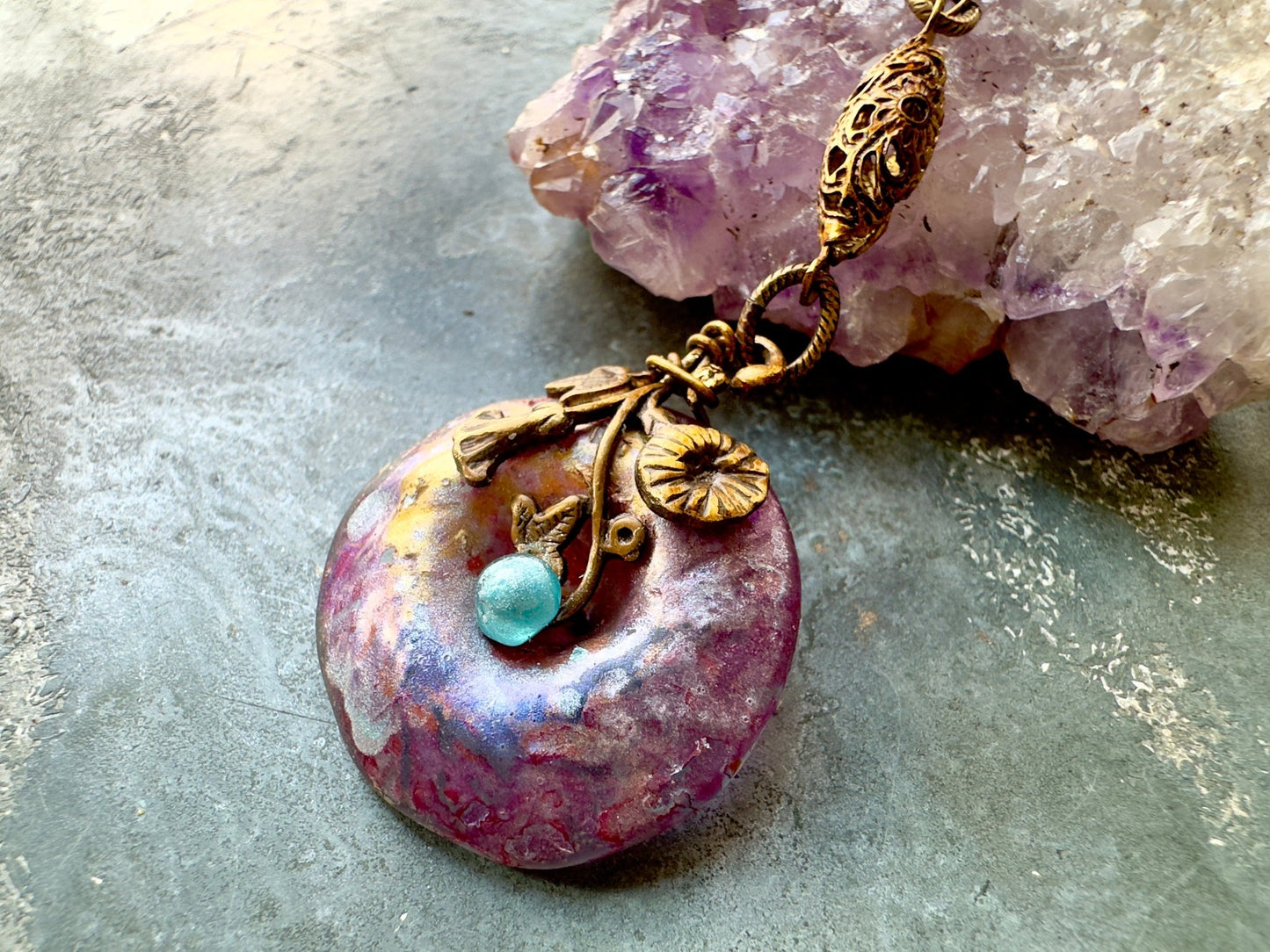 Blooming Horizon - Necklace Kit - Vintaj Idaho Design - 9/3/2025 - Vintaj Live Shop ID