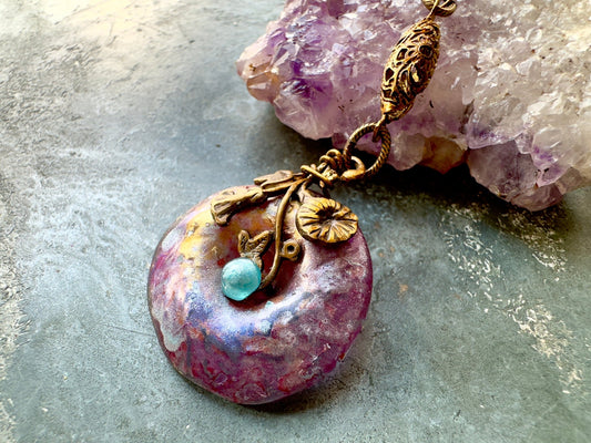 Blooming Horizon - Necklace Kit - Vintaj Idaho Design - 9/3/2025 - Vintaj Live Shop ID