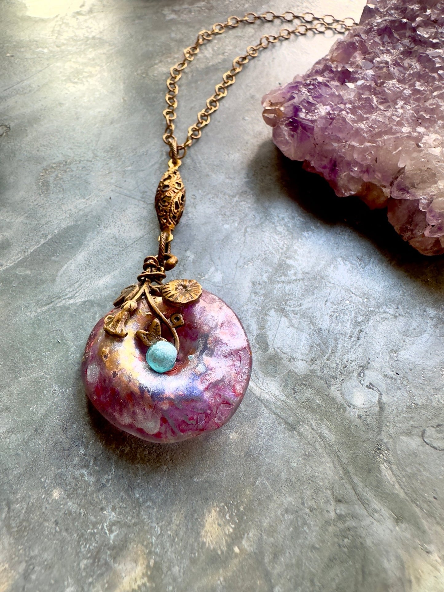 Blooming Horizon - Necklace Kit - Vintaj Idaho Design - 9/3/2025 - Vintaj Live Shop ID