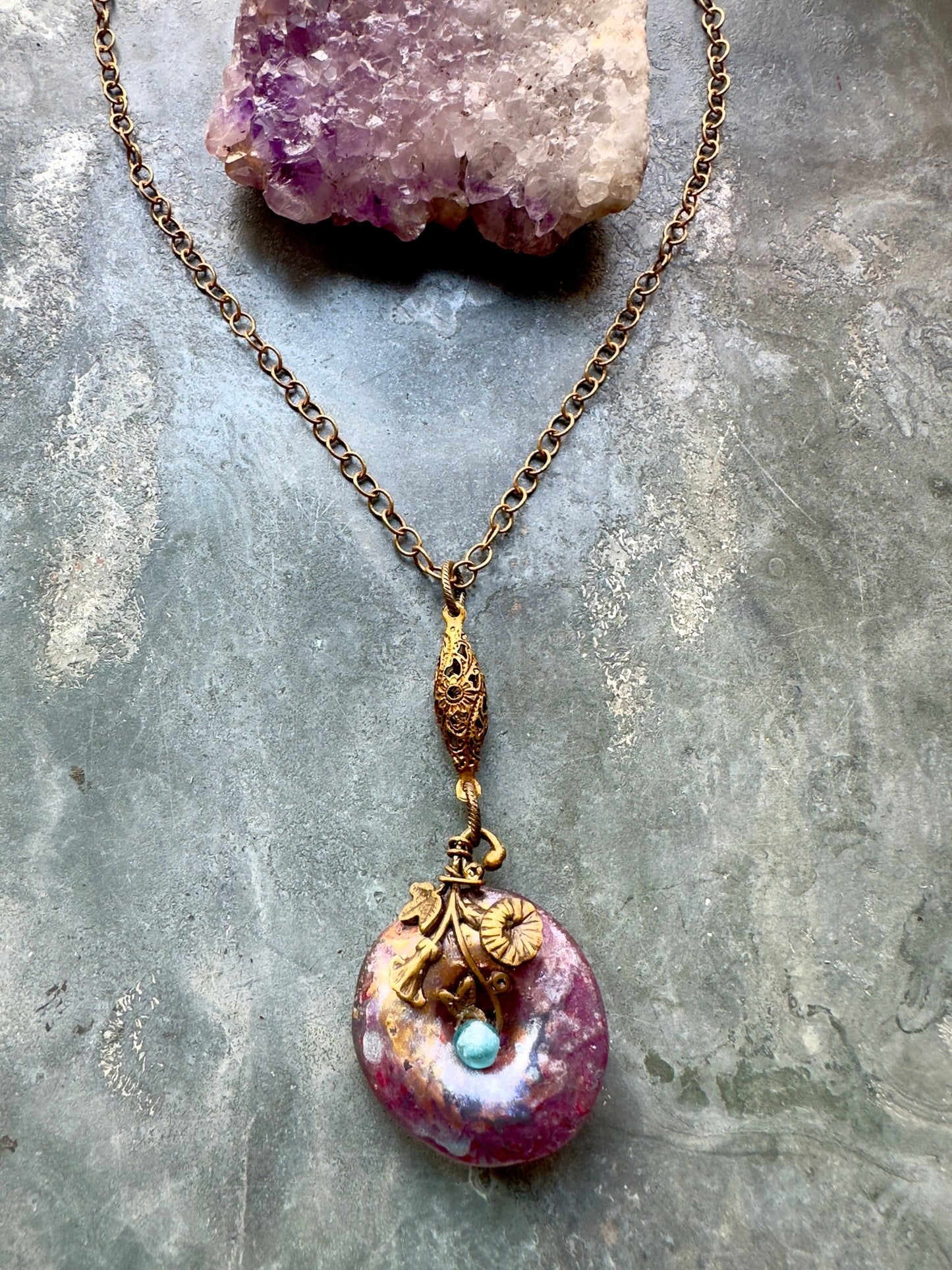 Blooming Horizon - Necklace Kit - Vintaj Idaho Design - 9/3/2025 - Vintaj Live Shop ID