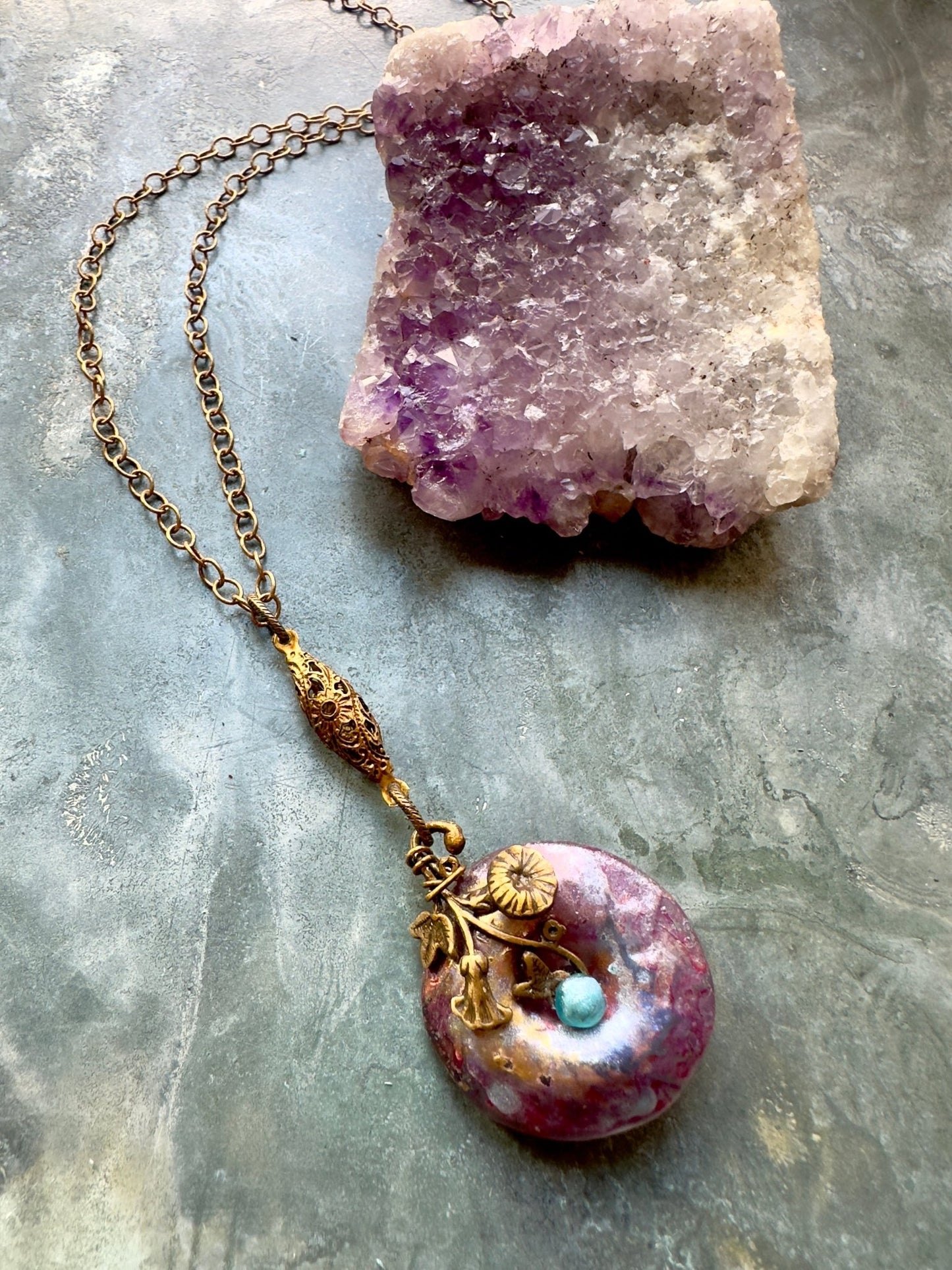 Blooming Horizon - Necklace Kit - Vintaj Idaho Design - 9/3/2025 - Vintaj Live Shop ID